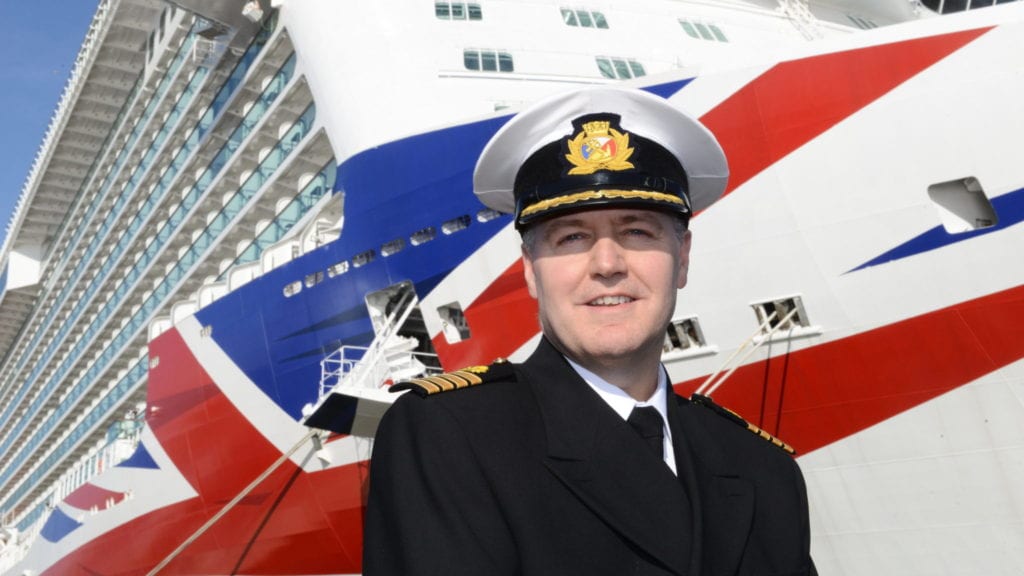 P&O Cruises Captain Paul Brown