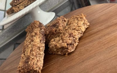 Recipe: English Mum’s coconut and chocolate chip flapjacks
