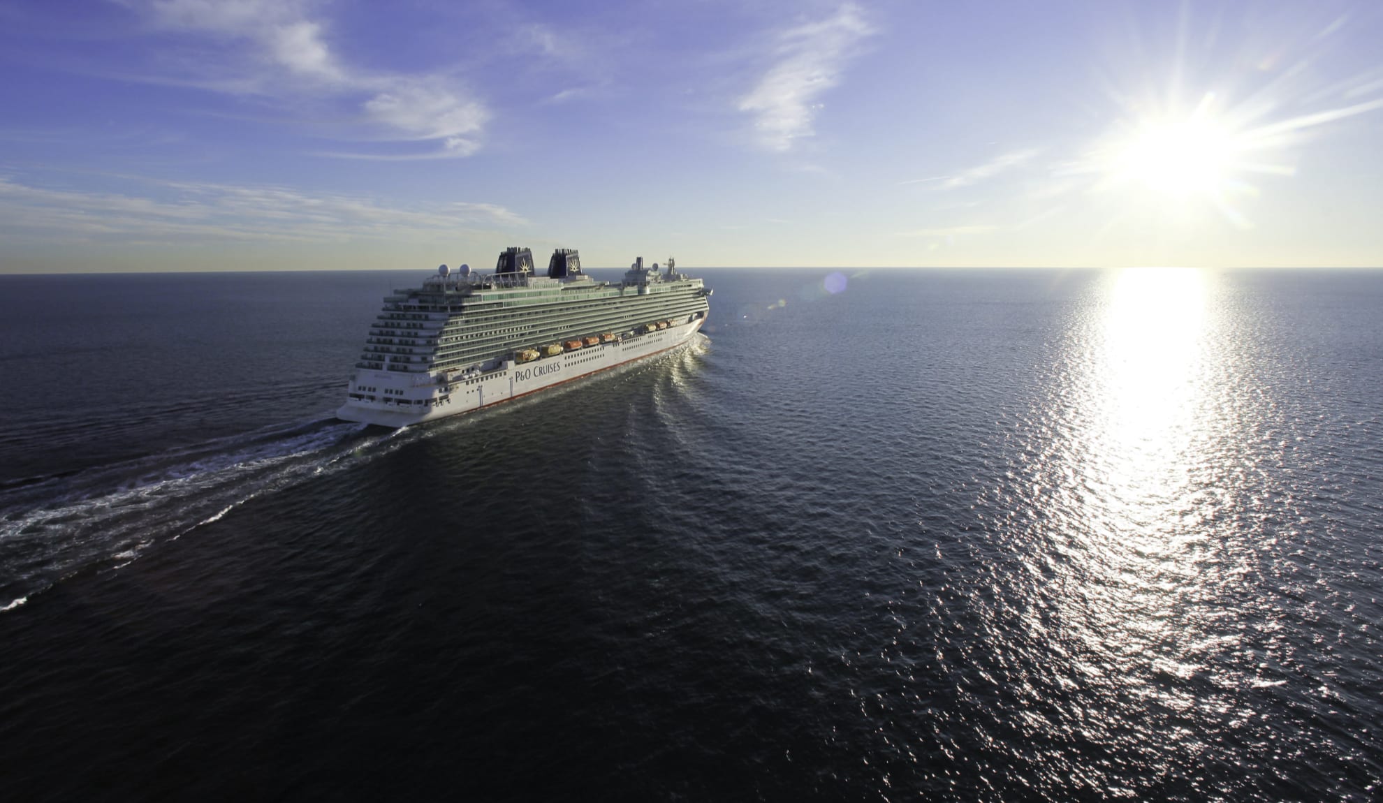 P&O Cruises Britannia at sea